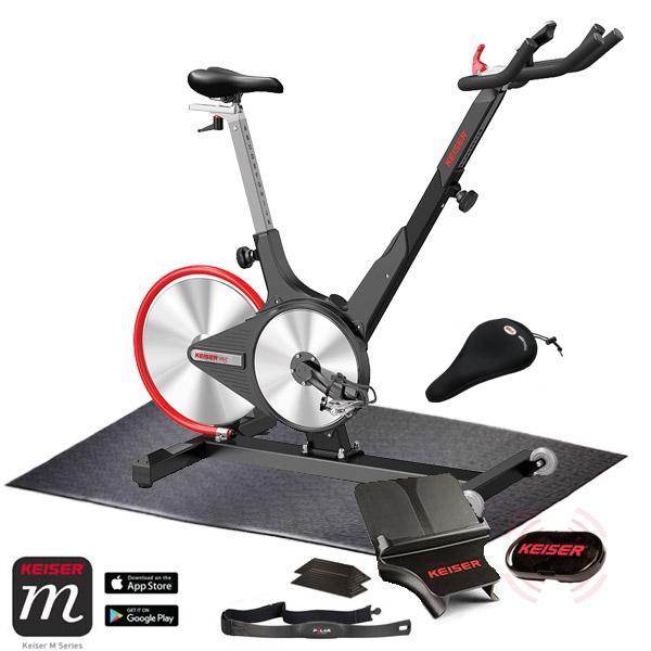 keiser m3i indoor cycle used