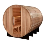 Golden Designs Klosters 6 Person Barrel Traditional Sauna