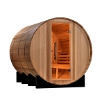 Golden Designs Marstrand 6 Person Barrel Traditional Steam Sauna