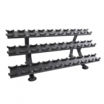 TKO 3-Tier 15 Pair Dumbbell Rack