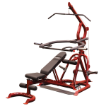 Body-Solid GLGS100P4 Corner Leverage Gym Package