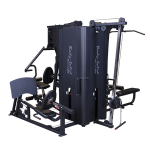 Body-Solid S1000 Pro Clubline 4 Stack Commercial Gym