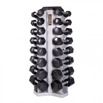 FitnessZone TKO 8 Pair Vertical Dumbbell Rack 826VDR8 rack only