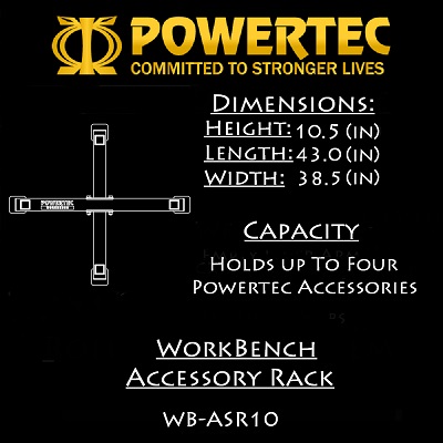 Powertec Accessory Rack WB-ASR10