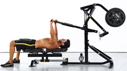 hydraulic bench press gym