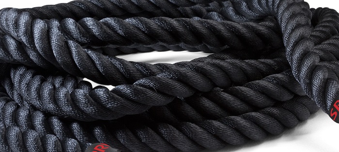 Tko Extreme Battle Rope For Intense Power Workout 18 Ft With Door Anchor For Sale Online Ebay